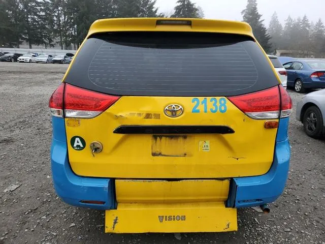 5TDZK3DC6CS188614 2012 2012 Toyota Sienna 6