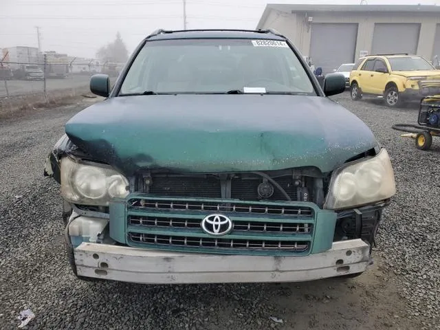 JTEHF21A610024921 2001 2001 Toyota Highlander 5