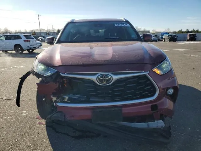 5TDGZRBH3NS163676 2022 2022 Toyota Highlander- Xle 5