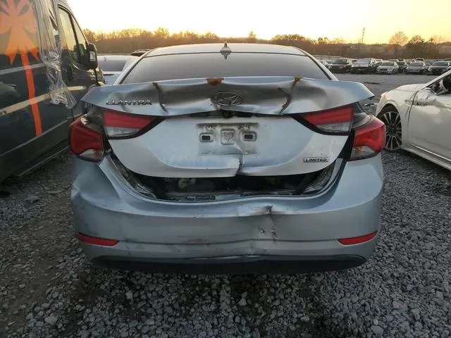 5NPDH4AE4EH487435 2014 2014 Hyundai Elantra- SE 6