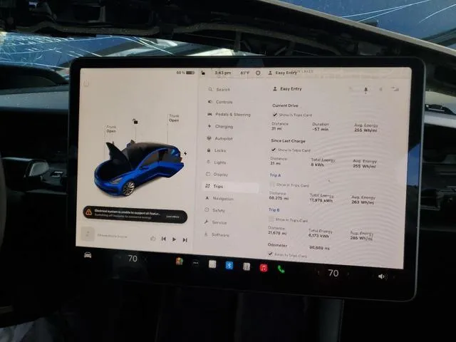 5YJ3E1EBXNF186119 2022 2022 Tesla MODEL 3 9