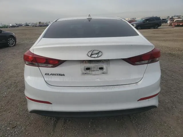 5NPD84LF5JH308240 2018 2018 Hyundai Elantra- Sel 6