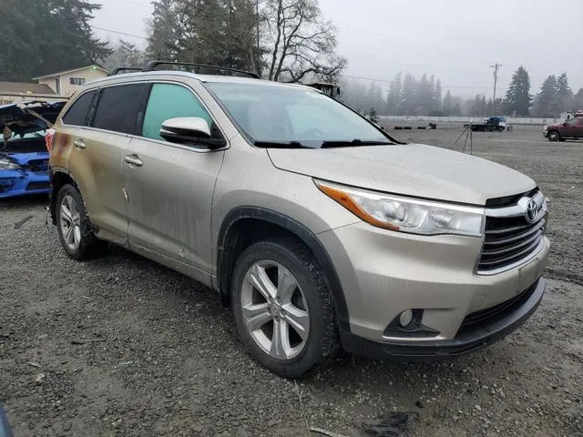 5TDJKRFH1FS216607 2015 2015 Toyota Highlander- Xle 4