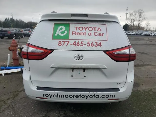 5TDKZ3DC7HS898464 2017 2017 Toyota Sienna- LE 6