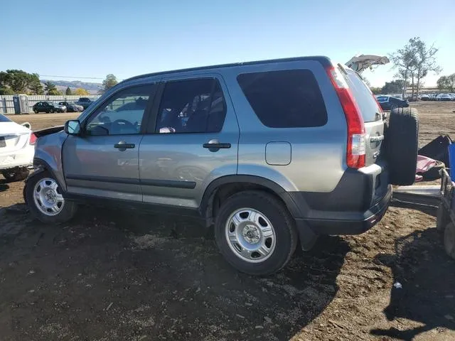 JHLRD68546C002584 2006 2006 Honda CR-V- LX 2