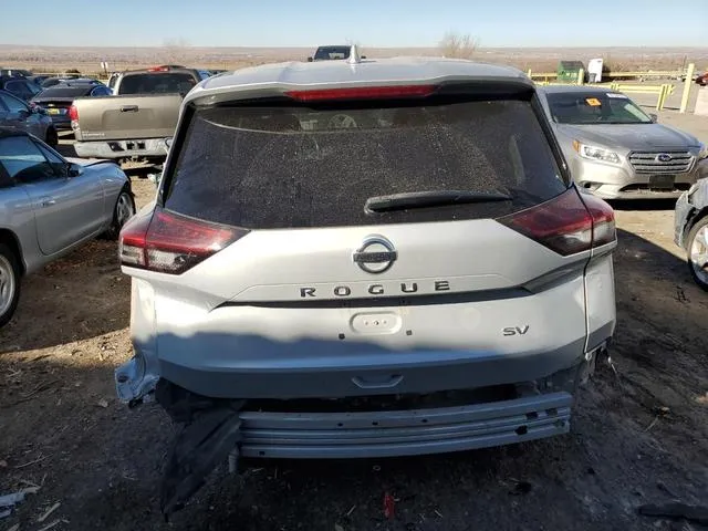 5N1AT3BA8MC687425 2021 2021 Nissan Rogue- SV 6