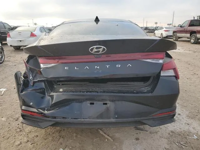 5NPLM4AG2MH009375 2021 2021 Hyundai Elantra- Sel 6