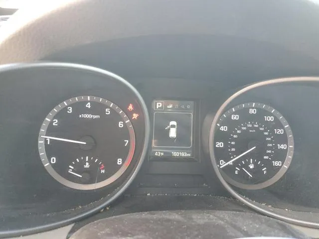 5XYZTDLB9HG405007 2017 2017 Hyundai Santa Fe 9