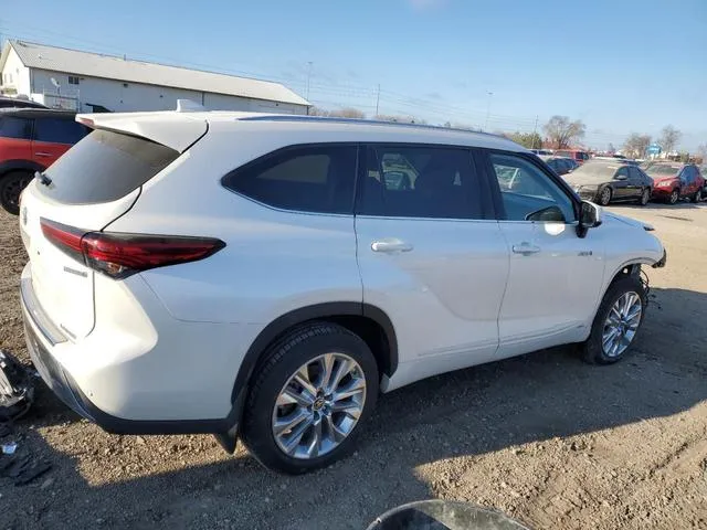 5TDXBRCH1MS035566 2021 2021 Toyota Highlander- Hybrid Limited 3