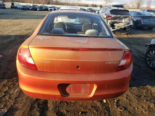 1B3ES46CXYD687325 2000 2000 Dodge Neon- Base 6