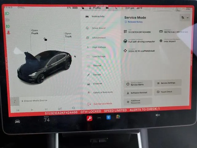 5YJ3E1EA2KF424466 2019 2019 Tesla MODEL 3 9