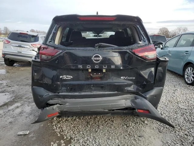 5N1BT3BB1NC701437 2022 2022 Nissan Rogue- SV 6