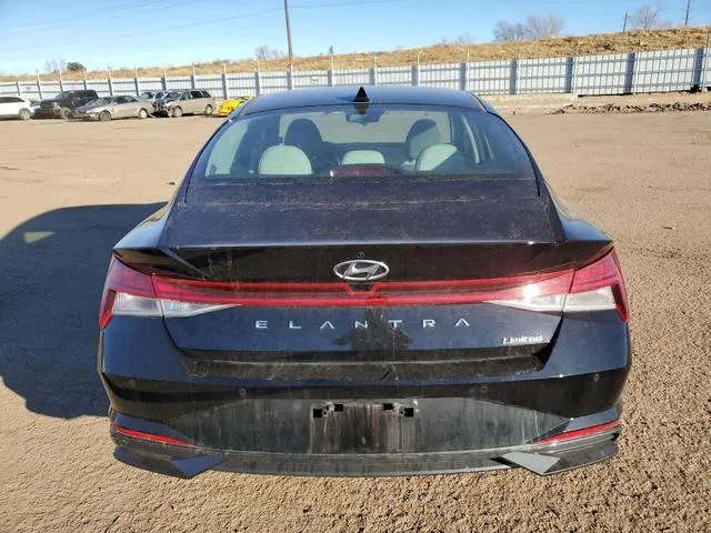 KMHLP4AG6PU402180 2023 2023 Hyundai Elantra- Limited 6