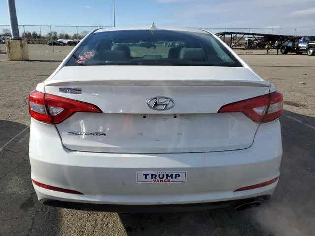 5NPE24AF6HH517912 2017 2017 Hyundai Sonata- SE 6