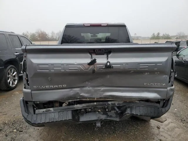 1GCPYBEK6NZ139565 2022 2022 Chevrolet Silverado- K1500 Custom 6