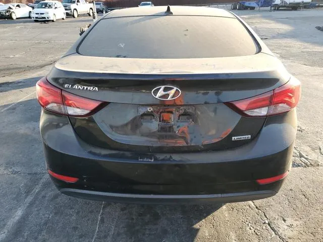 5NPDH4AE6EH455599 2014 2014 Hyundai Elantra- SE 6