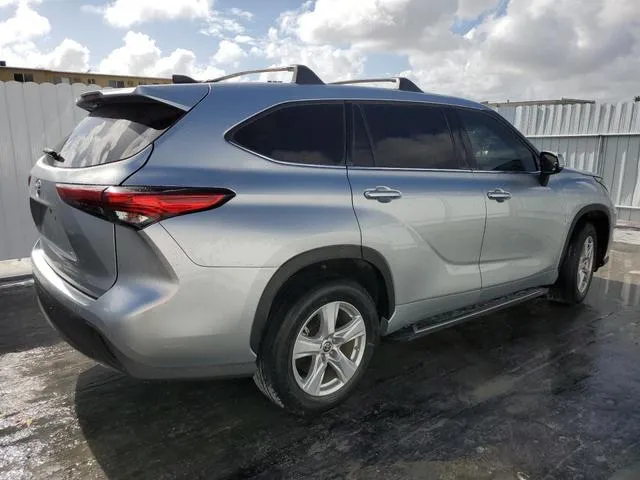 5TDCZRAH7NS131037 2022 2022 Toyota Highlander- L 3