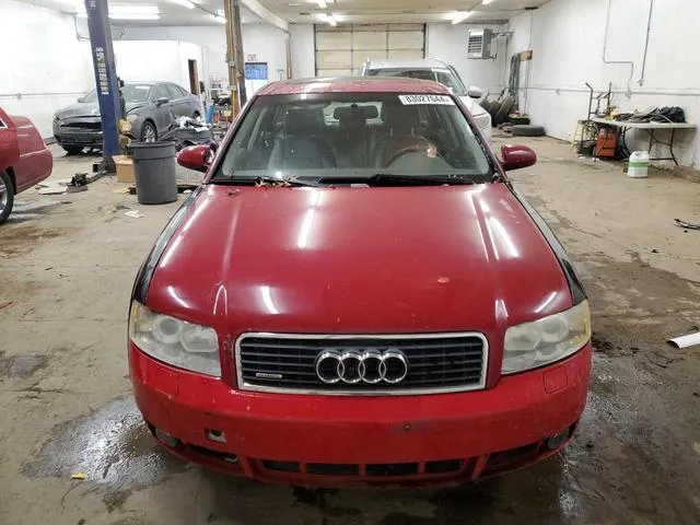 WAULC68E32A307468 2002 2002 Audi A4- 1-8T Quattro 5