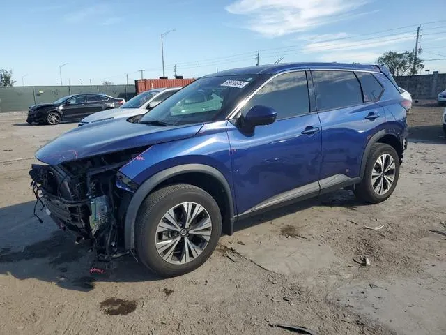 5N1AT3BA4MC741044 2021 2021 Nissan Rogue- SV 1