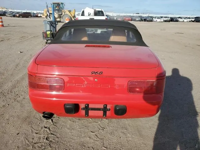 WP0CA2968NS840424 1992 1992 Porsche 968 6