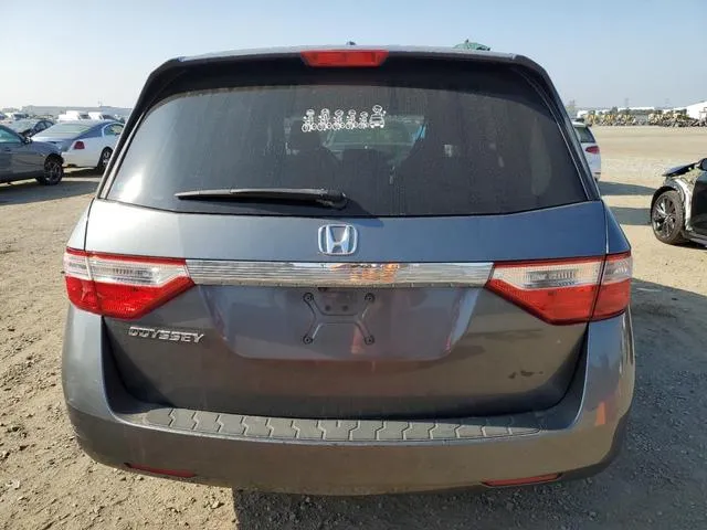 5FNRL5H63CB066746 2012 2012 Honda Odyssey- Exl 6