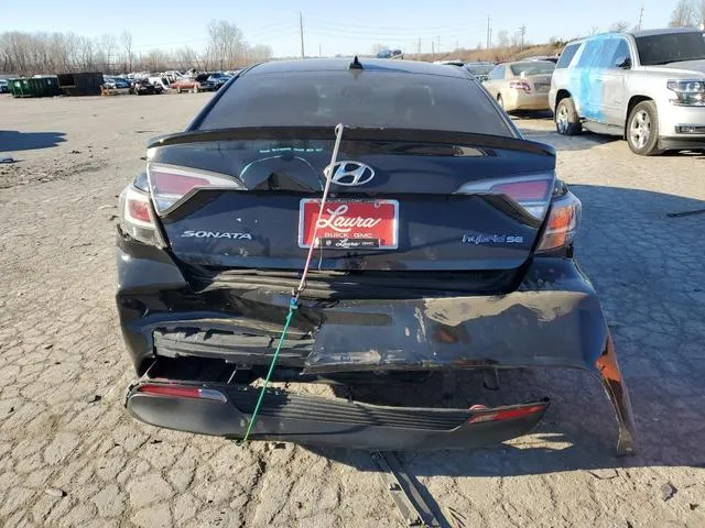 KMHE24L1XHA058372 2017 2017 Hyundai Sonata- Hybrid 6