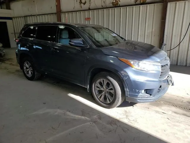 5TDJKRFH4FS138775 2015 2015 Toyota Highlander- Xle 4