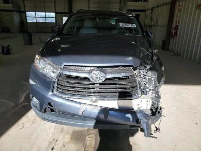 5TDJKRFH4FS138775 2015 2015 Toyota Highlander- Xle 5