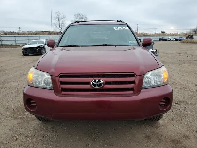 JTEGD21A170157631 2007 2007 Toyota Highlander 5