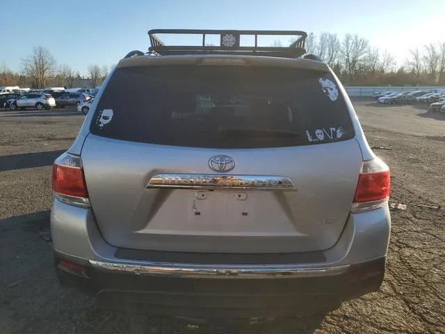 5TDDK3EH1CS145867 2012 2012 Toyota Highlander- Limited 6