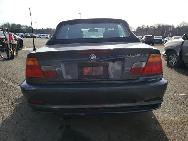 WBABS33461JY57192 2001 2001 BMW 3 Series- 325 CI 6