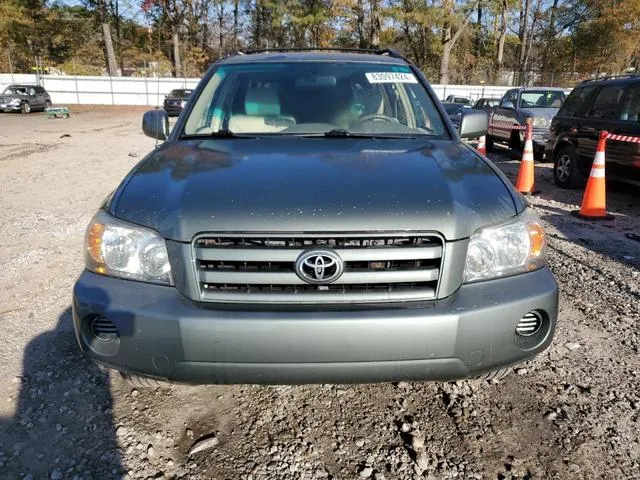 JTEGD21A450125169 2005 2005 Toyota Highlander 5