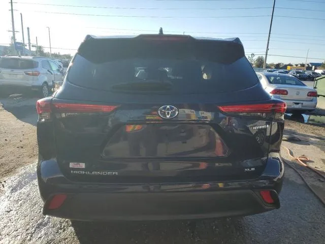 5TDGARAH3LS501373 2020 2020 Toyota Highlander- Hybrid Xle 6