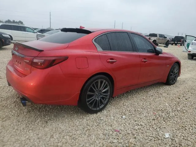 JN1FV7AR6JM480561 2018 2018 Infiniti Q50- Red Sport 400 3