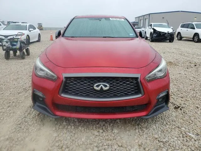 JN1FV7AR6JM480561 2018 2018 Infiniti Q50- Red Sport 400 5