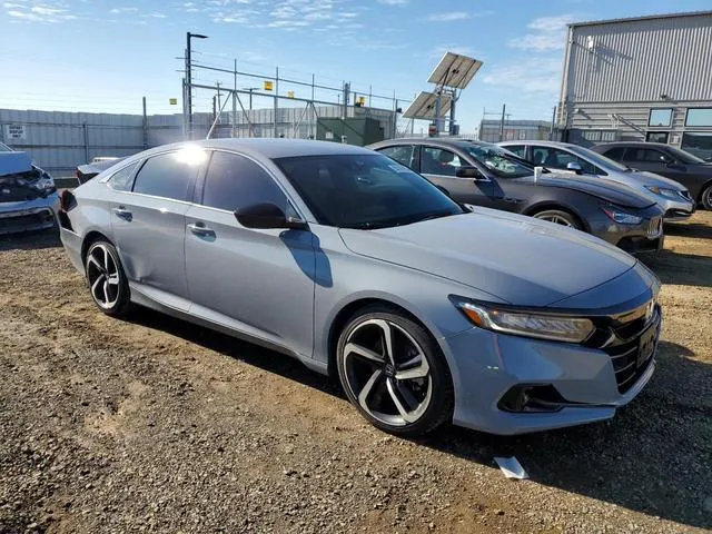 1HGCV1F3XMA068717 2021 2021 Honda Accord- Sport 4