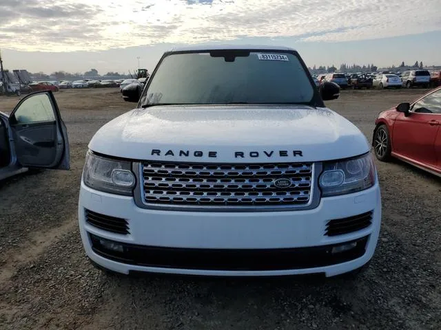 SALGV2TFXFA234167 2015 2015 Land Rover Range Rover- Autobio 5