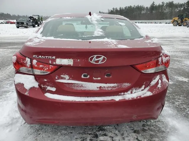 KMHDH4AE6DU624536 2013 2013 Hyundai Elantra- Gls 6