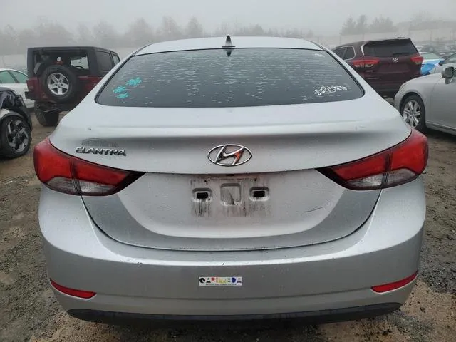 KMHDH4AE6EU172721 2014 2014 Hyundai Elantra- SE 6