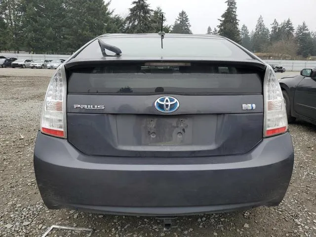 JTDKN3DU6B1365661 2011 2011 Toyota Prius 6