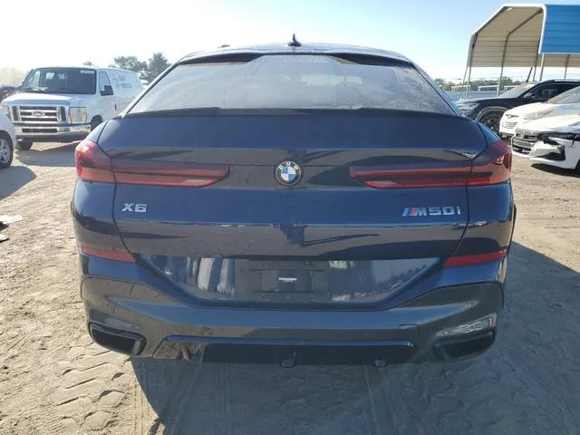 5UXCY8C02N9J97545 2022 2022 BMW X6- M50I 6