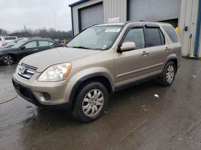 JHLRD78976C039413 2006 2006 Honda CR-V- SE 1