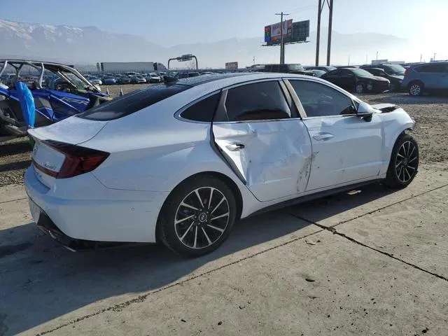 5NPEH4J25MH065103 2021 2021 Hyundai Sonata- Limited 3