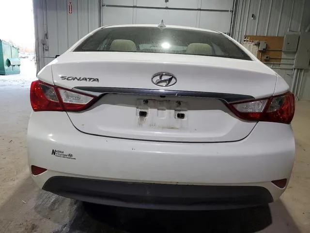 5NPEB4AC6EH892930 2014 2014 Hyundai Sonata- Gls 6