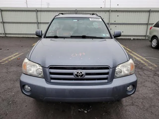 JTEEP21A750097124 2005 2005 Toyota Highlander- Limited 5