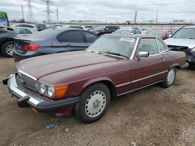 WDBBA48D0JA088868 1988 1988 Mercedes-Benz 560- SL 1