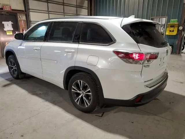 5TDJKRFH7GS231212 2016 2016 Toyota Highlander- Xle 2