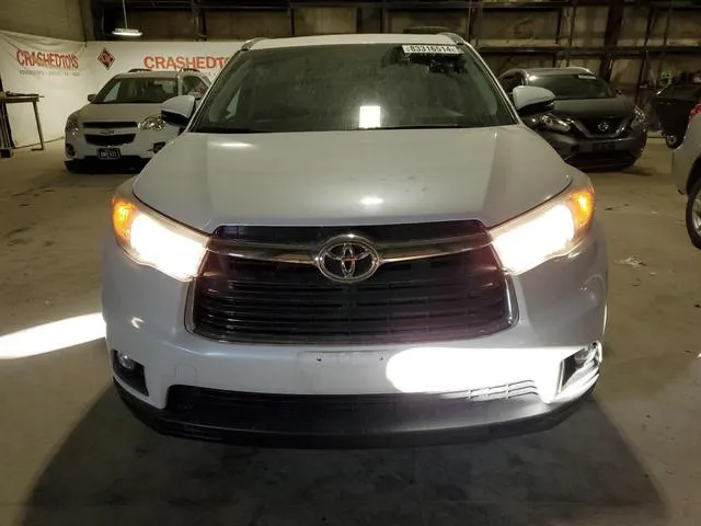 5TDJKRFH7GS231212 2016 2016 Toyota Highlander- Xle 5