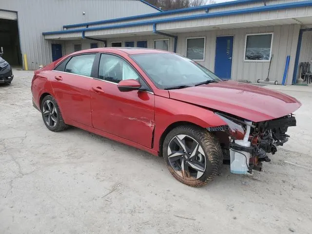 5NPLN4AG6MH006931 2021 2021 Hyundai Elantra- Sel 4