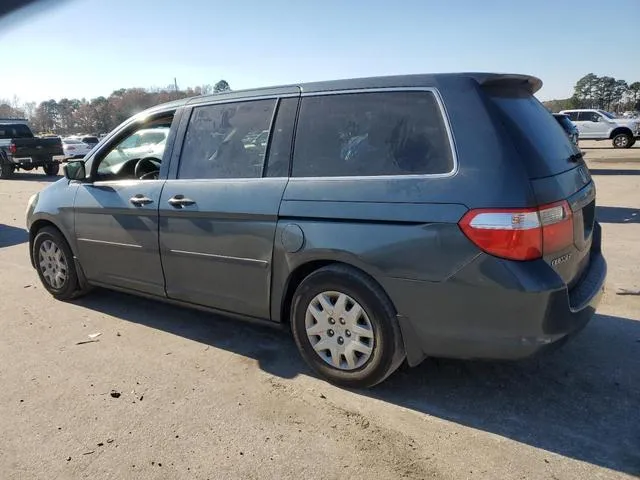 5FNRL38206B031877 2006 2006 Honda Odyssey- LX 2